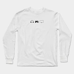 Gaming Icons Long Sleeve T-Shirt